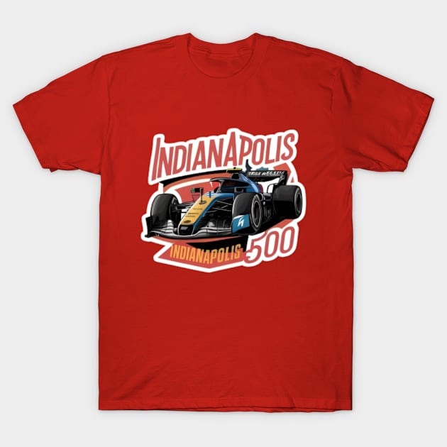 indianapolis 500 v3 T-Shirt by CreationArt8